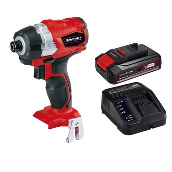 Surubelnita fara fir cu impact Einhell Power X-Change TE-CI 18 Li Brushless - Kit, 18 V, 180 Nm + incarcator rapid si acumulator de 2.5 Ah Surubelnita fara fir cu impact Einhell Power X-Change TE-CI 18 Li Brushless - Kit, 18 V, 180 Nm + incarcator rapid si acumulator de 2.5 Ah