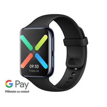 Ceas smartwatch OPPO Watch, 46 mm, Black Ceas smartwatch OPPO Watch, 46 mm, Black