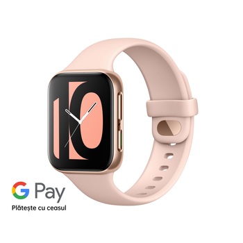 Ceas smartwatch OPPO Watch, 41mm, Pink Gold Ceas smartwatch OPPO Watch, 41mm, Pink Gold