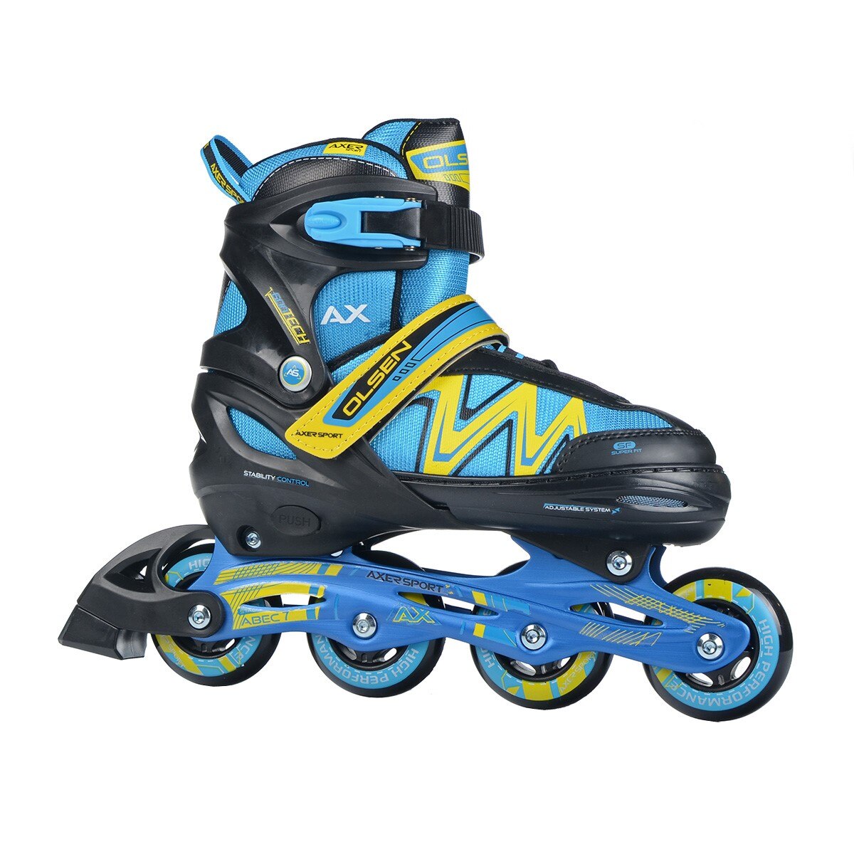 Role reglabile Axer Olsen, 2 in 1, Multicolor, 31-34