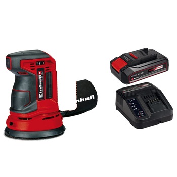 Slefuitor rotativ Einhell Power X-Change TE-RS 18 Li - Kit, 18 V, 125 mm diametru, 11000 rpm + incarcator rapid si acumulator de 2.5 Ah Slefuitor rotativ Einhell Power X-Change TE-RS 18 Li - Kit, 18 V, 125 mm diametru, 11000 rpm + incarcator rapid si acumulator de 2.5 Ah