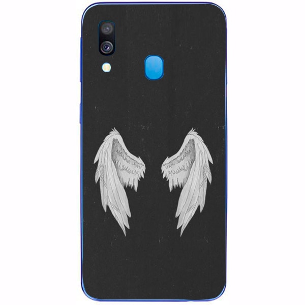 Husa din Silicon, Lucifer Wings pentru Samsung Galaxy A40, Multicolor