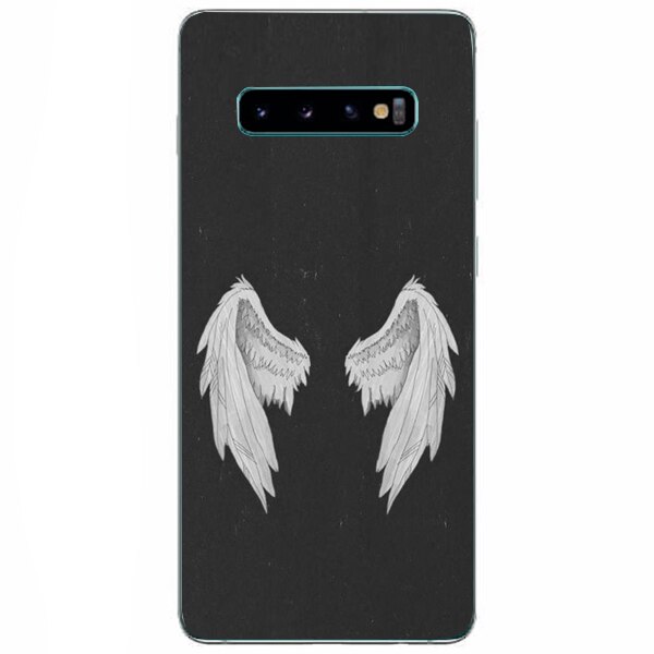 Husa din Silicon, Lucifer Wings pentru Samsung Galaxy S10 Plus, Multicolor