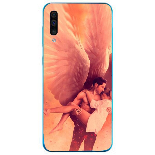 Husa din Silicon, Lucifer Your savior pentru Samsung Galaxy A70, Multicolor