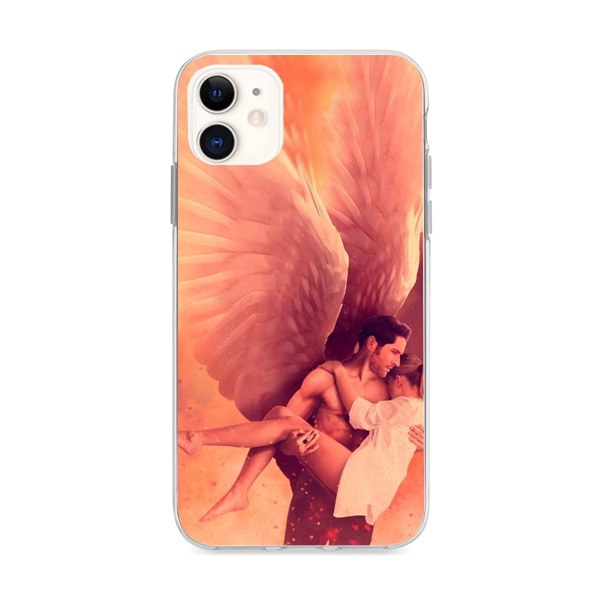 Husa din Silicon, Lucifer Your savior pentru iPhone 11, Multicolor