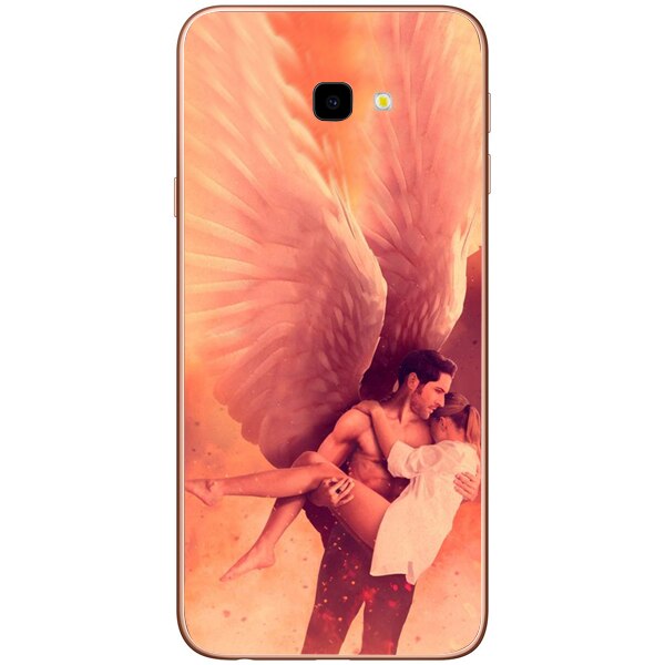 Husa din Silicon, Lucifer Your savior pentru Samsung Galaxy J4 Plus, Multicolor