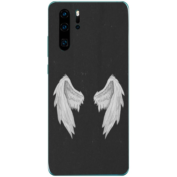 Husa din Silicon, Lucifer Wings pentru Huawei P30 Pro, Multicolor