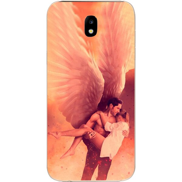 Husa din Silicon, Lucifer Your savior pentru Samsung Galaxy J5 (2017), Multicolor