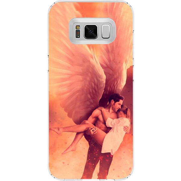 Husa din Silicon, Lucifer Your savior pentru Samsung Galaxy S8, Multicolor