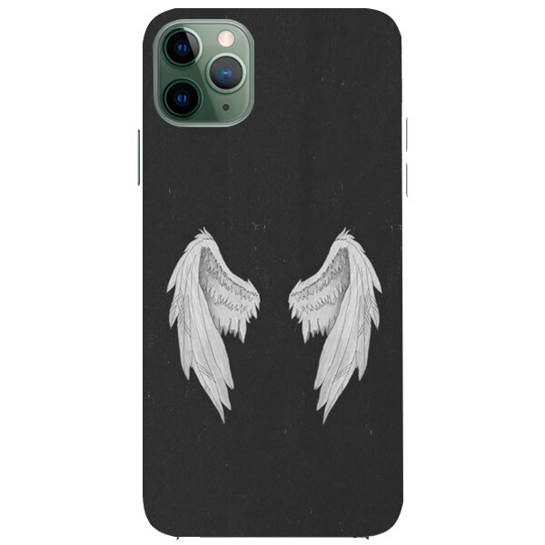 Husa din Silicon, Lucifer Wings pentru iPhone 11 Pro Max, Multicolor