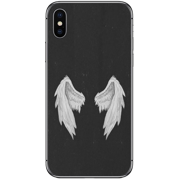 Husa din Silicon, Lucifer Wings pentru iPhone XS Max, Multicolor
