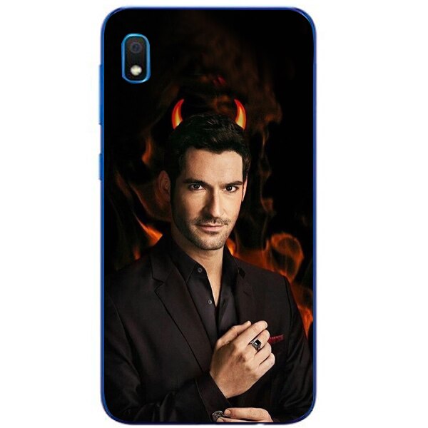 Husa din Silicon, Lucifer Wait pentru Samsung Galaxy A10, Multicolor