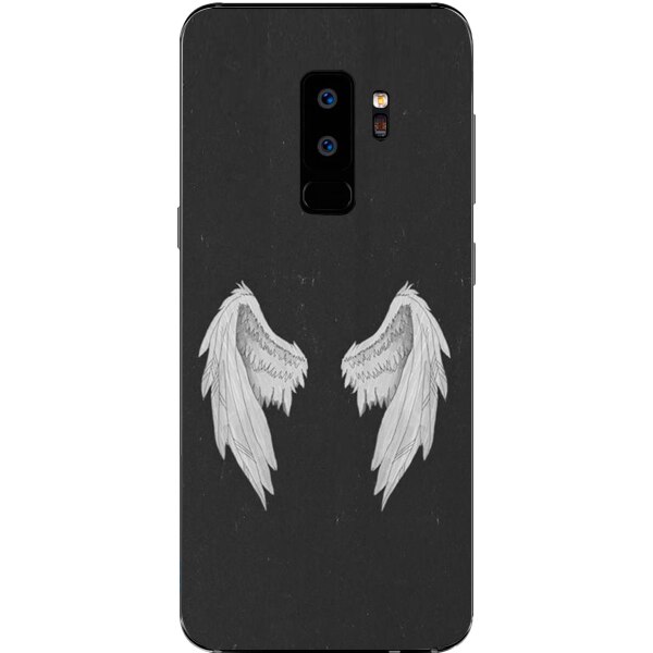 Husa din Silicon, Lucifer Wings pentru Samsung Galaxy S9 Plus, Multicolor