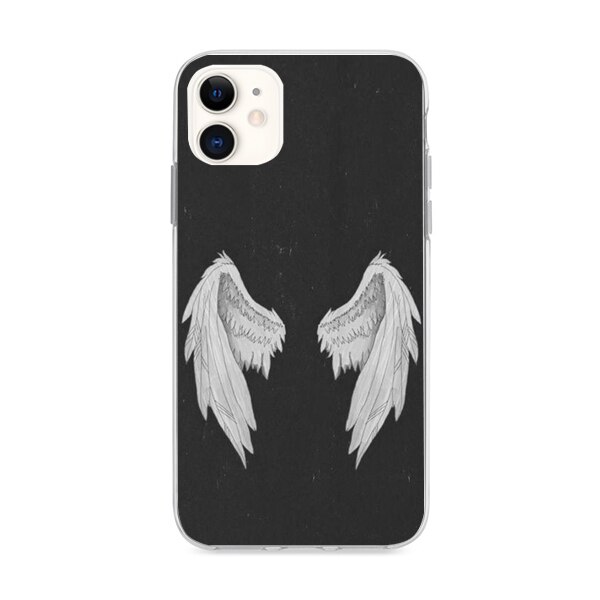 Husa din Silicon, Lucifer Wings pentru iPhone 11, Multicolor