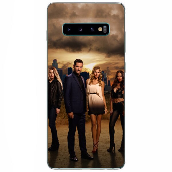 Husa din Silicon, Lucifer Squad pentru Samsung Galaxy S10 Plus, Multicolor