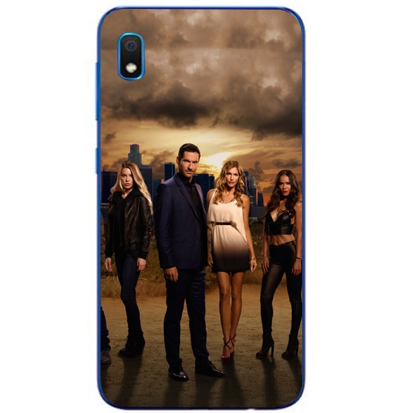 Husa din Silicon, Lucifer Squad pentru Samsung Galaxy A10, Multicolor
