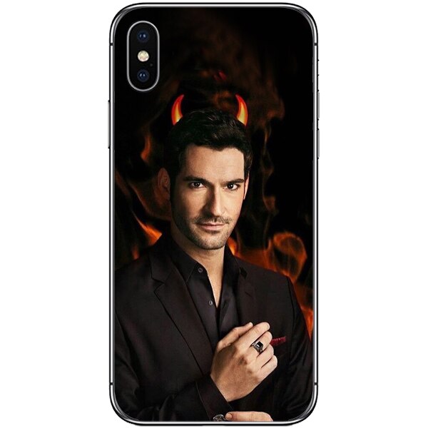 Husa din Silicon, Lucifer Wait pentru iPhone XS Max, Multicolor