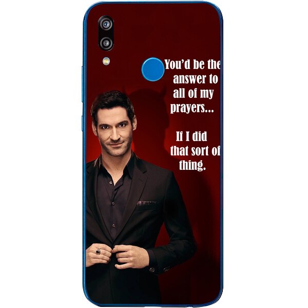 Husa din Silicon, Lucifer The answer pentru Huawei P Smart Z, Multicolor