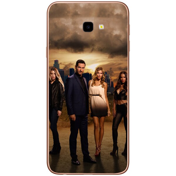 Husa din Silicon, Lucifer Squad pentru Samsung Galaxy J4 Plus, Multicolor