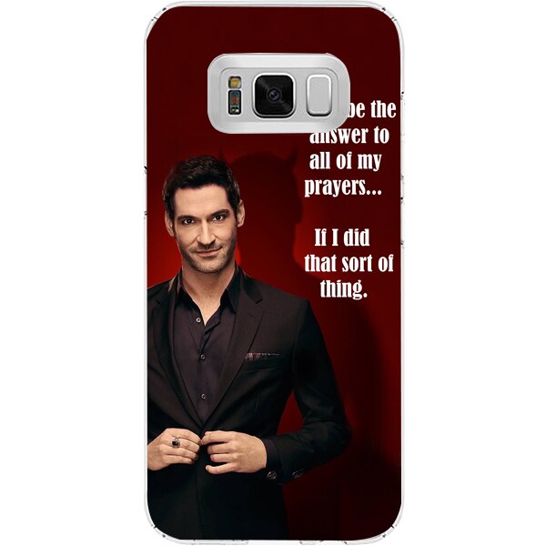 Husa din Silicon, Lucifer The answer pentru Samsung Galaxy S8, Multicolor