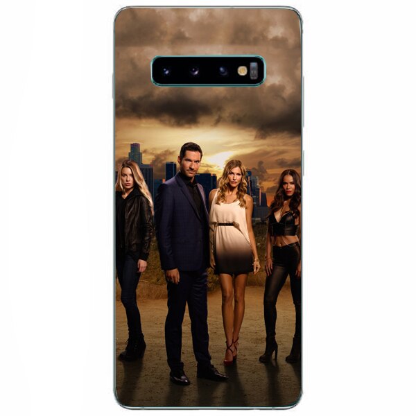 Husa din Silicon, Lucifer Squad pentru Samsung Galaxy S10, Multicolor