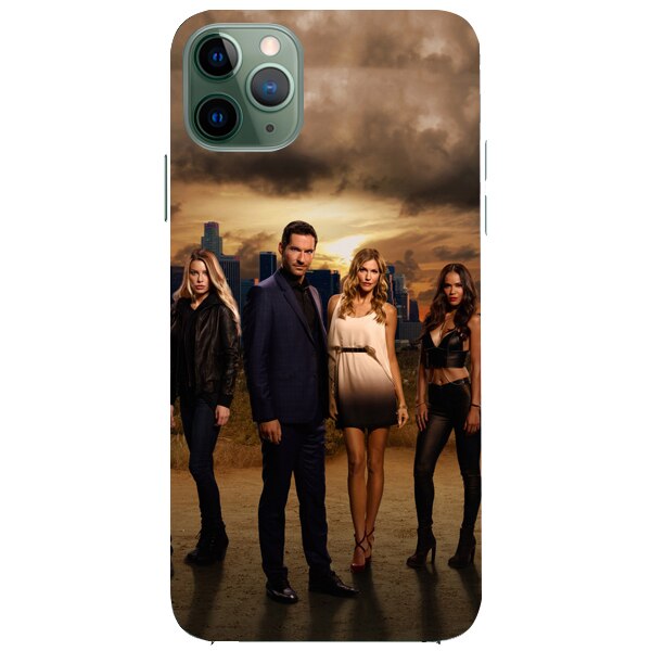 Husa din Silicon, Lucifer Squad pentru iPhone 11 Pro Max, Multicolor