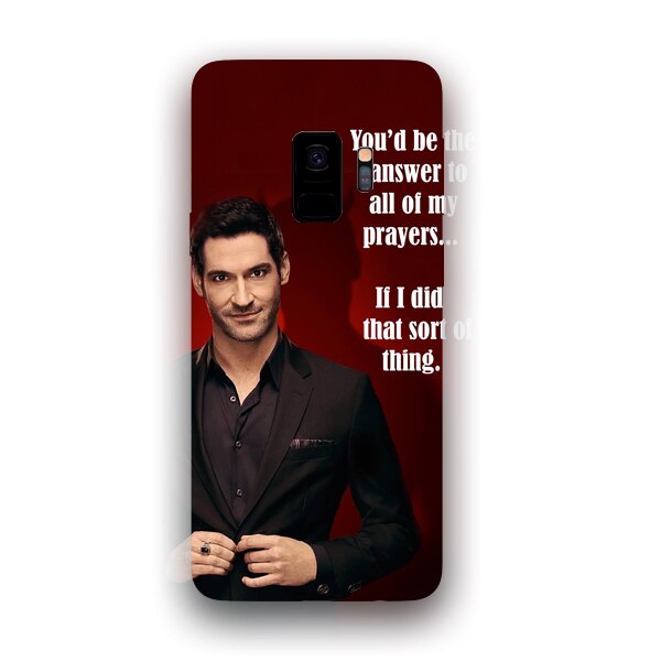 Husa din Silicon, Lucifer The answer pentru Samsung Galaxy S9, Multicolor