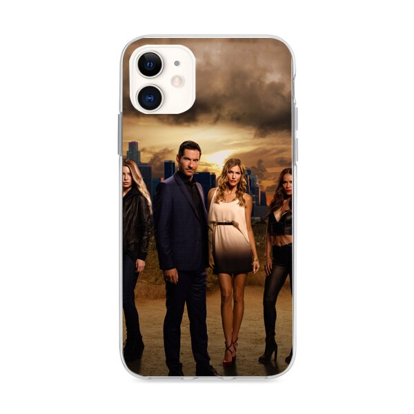 Husa din Silicon, Lucifer Squad pentru iPhone 11, Multicolor