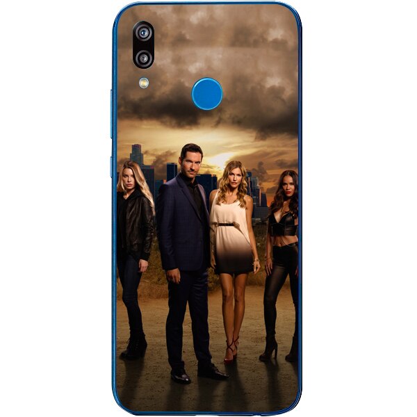Husa din Silicon, Lucifer Squad pentru Huawei P20 Lite, Multicolor