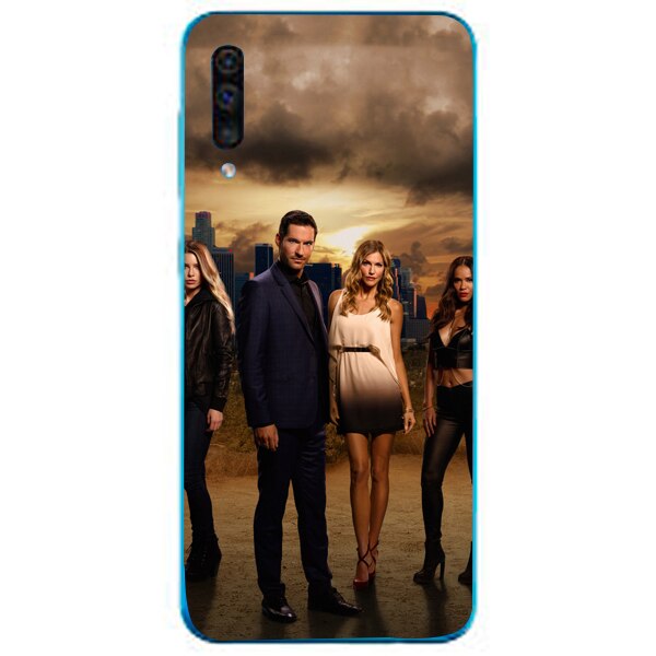 Husa din Silicon, Lucifer Squad pentru Samsung Galaxy A50, Multicolor