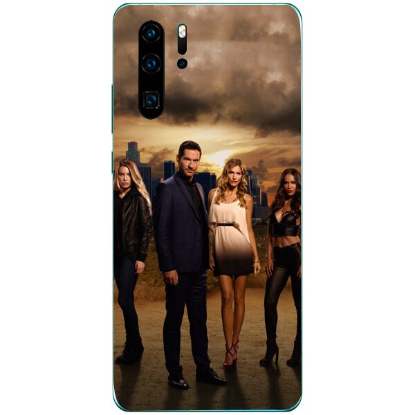 Husa din Silicon, Lucifer Squad pentru Huawei P30 Pro, Multicolor