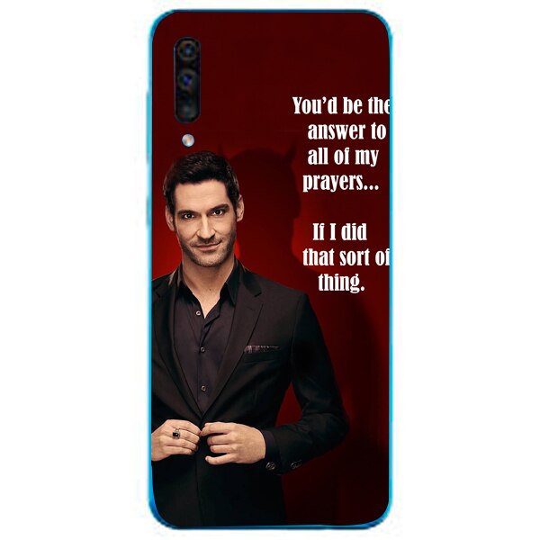 Husa din Silicon, Lucifer The answer pentru Samsung Galaxy A51, Multicolor