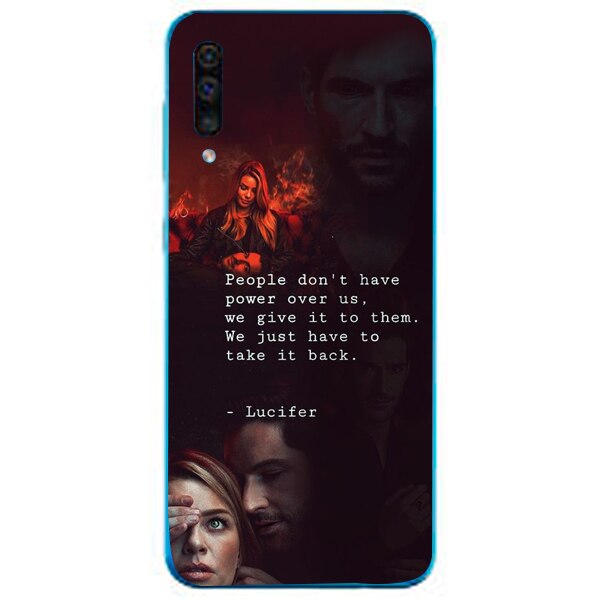 Husa din Silicon, Lucifer Power pentru Samsung Galaxy A70, Multicolor