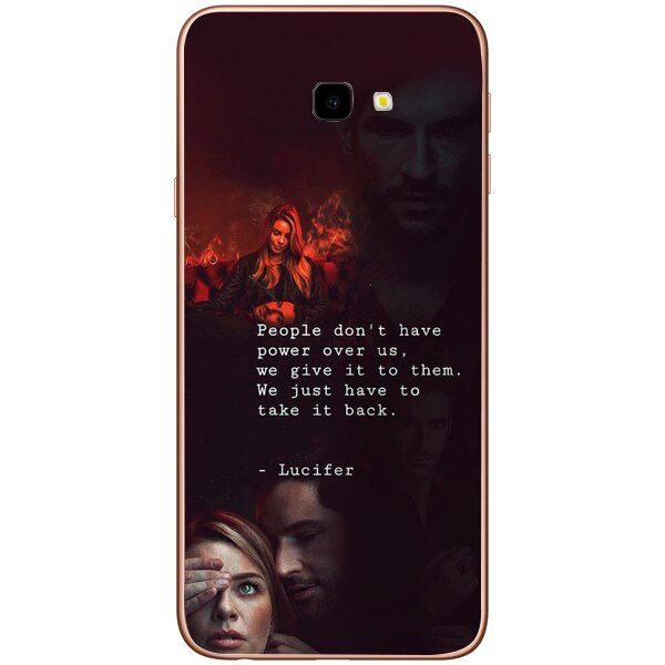 Husa din Silicon, Lucifer Power pentru Samsung Galaxy J4 Plus, Multicolor