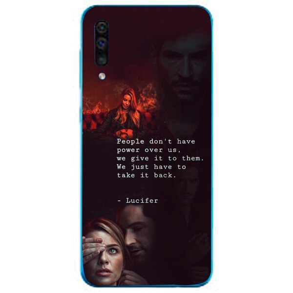 Husa din Silicon, Lucifer Power pentru Samsung Galaxy A51, Multicolor