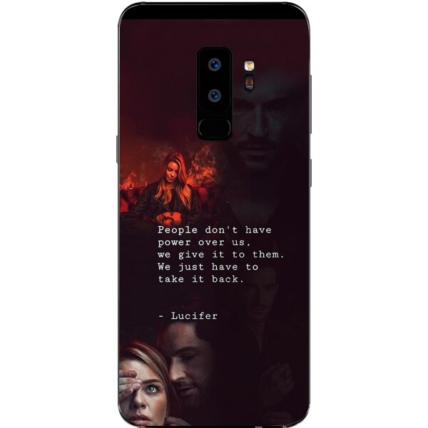 Husa din Silicon, Lucifer Power pentru Samsung Galaxy S9 Plus, Multicolor