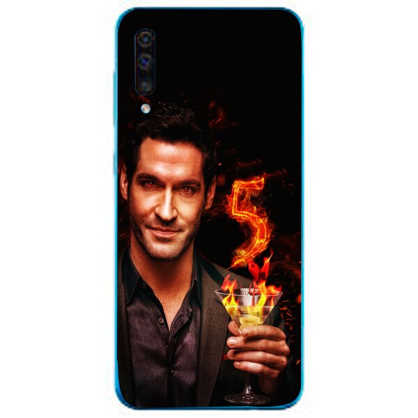 Husa din Silicon, Lucifer Lucky number pentru Samsung Galaxy A51, Multicolor