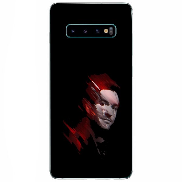 Husa din Silicon, Lucifer Not so good pentru Samsung Galaxy S10, Multicolor