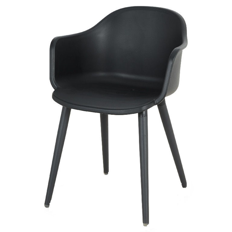 Scaun de gradina Annecy, Negru