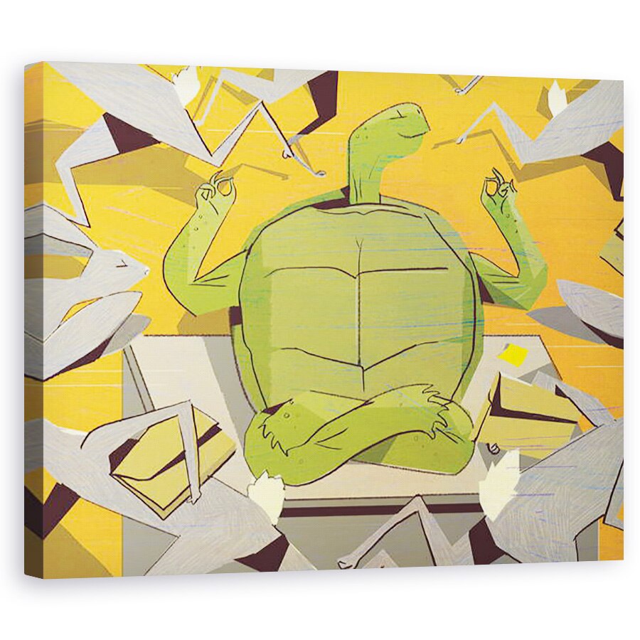 Tablou canvas - A.Richard Allen - incet! 2009, 60 x 75 cm