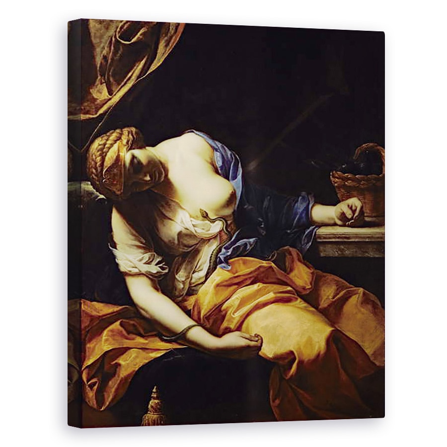Tablou canvas - Antoine Rivalz - Moartea lui Cleopatra, 60 x 75 cm