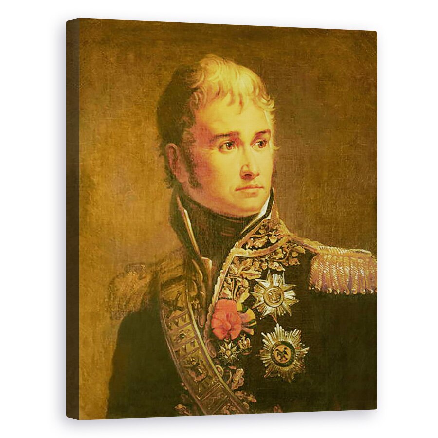 Tablou canvas - Baron Gerard, Francois Pascal Simon - Portretul lui Jean Lannes 1769-1809 Duce de Montebello, 60 x 75 cm