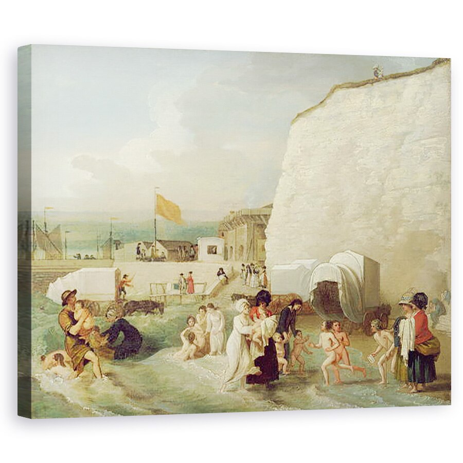 Tablou canvas - Benjamin West - Locul de scaldat de la Ramsgate, 60 x 75 cm