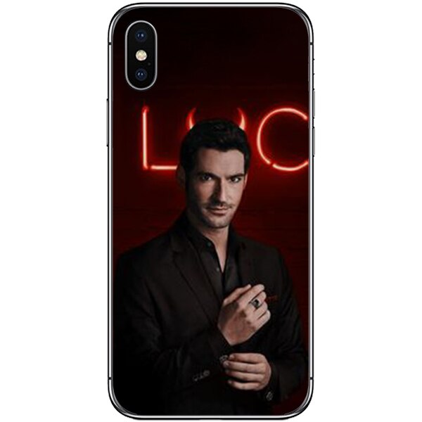 Husa din Silicon, Lucifer Look at me pentru iPhone X, Multicolor