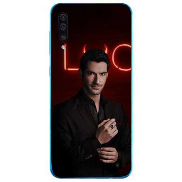 Husa din Silicon, Lucifer Look at me pentru Samsung Galaxy A51, Multicolor