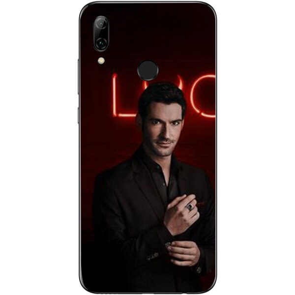 Husa din Silicon, Lucifer Look at me pentru Huawei P30 Lite, Multicolor