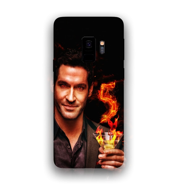 Husa din Silicon, Lucifer Lucky number pentru Samsung Galaxy S9, Multicolor