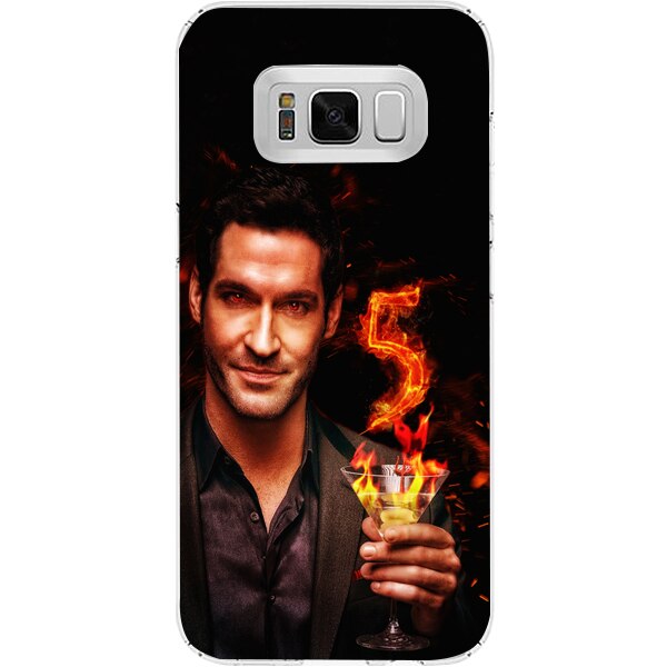 Husa din Silicon, Lucifer Lucky number pentru Samsung Galaxy S8, Multicolor