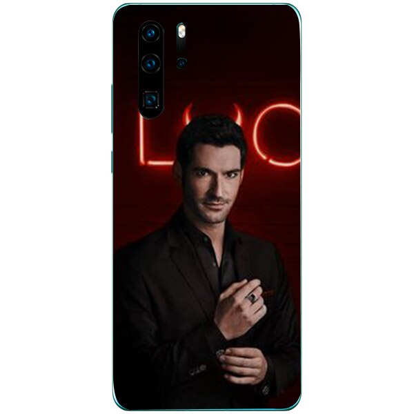Husa din Silicon, Lucifer Look at me pentru Huawei P30 Pro, Multicolor