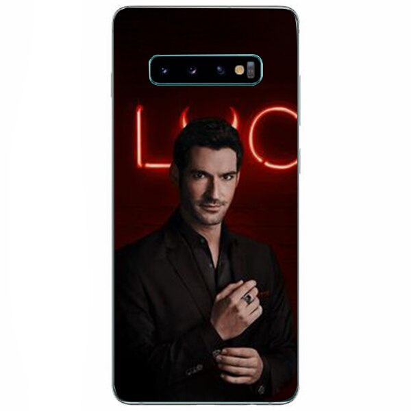 Husa din Silicon, Lucifer Look at me pentru Samsung Galaxy S10 Plus, Multicolor